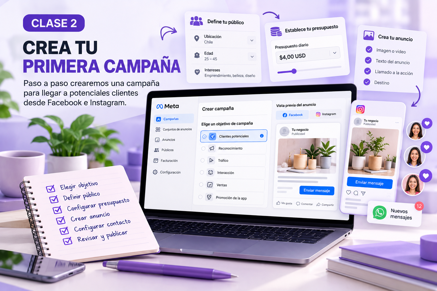 Crea tu primera campaña